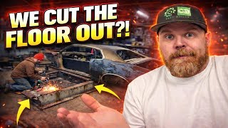 Floor GONE?! 1973 Dodge Charger Rust Repair Gets Serious