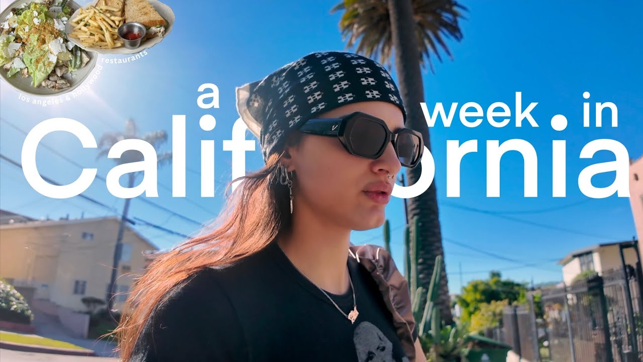 a week in california | food, music, cats & mini trader joe’s haul