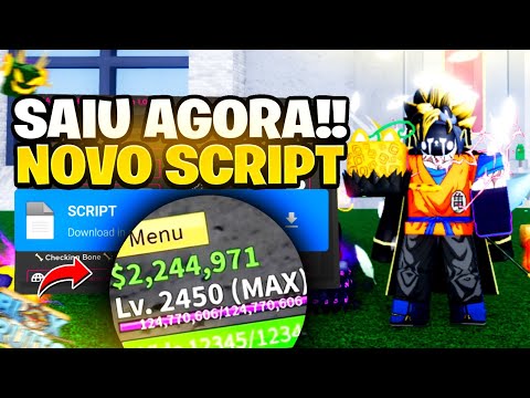 CORRE!! 🤯 EXECUTOR ATUALIZADO e SCRIPT BLOX FRUITS🍎PARA CELULAR e PC PEGANDO TUDO DO JOGO+FRUTAS!!