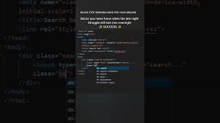 Never stop 💪 #coding_motivation #codingvibes