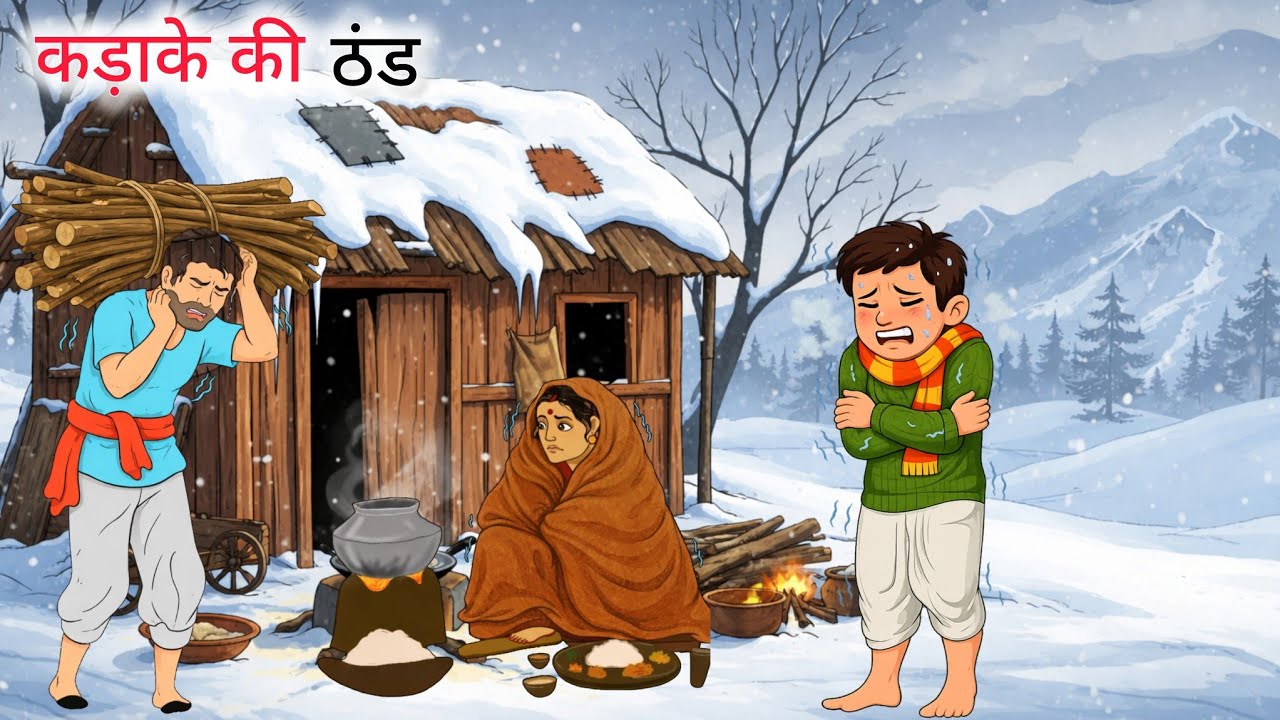  ठंड में गरीब की झोपड़ी | THAND ME GARIB KI ZOPADI | HINDI KAHANIYAN | | MORAL STORIES | KAHANI 