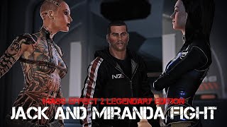 Celebrity Mass Effect 2 Legendary Edition - Jack and Miranda Fight Wealth