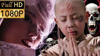 【功夫巔峰之作】💥5歲小和尚勇闖黑暗城堡，過五關斬六將，贏下最大BOSS！ #jetli  #kungfu  #武俠