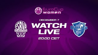 LIVE - Villeneuve d'Ascq LM v Dinamo Banco di Sardegna | EuroCup Women 2022-23