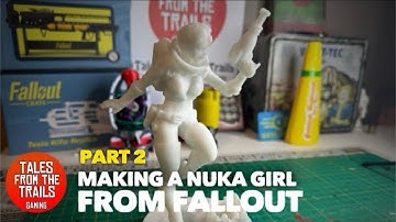 🔇 Fallout 4: Making a Nuka-Girl Figurine | Part 2 of 7 | #shorts
