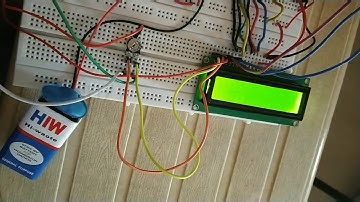 Interfacing 16x2 LCD with 8051 on breadboard| HANU7