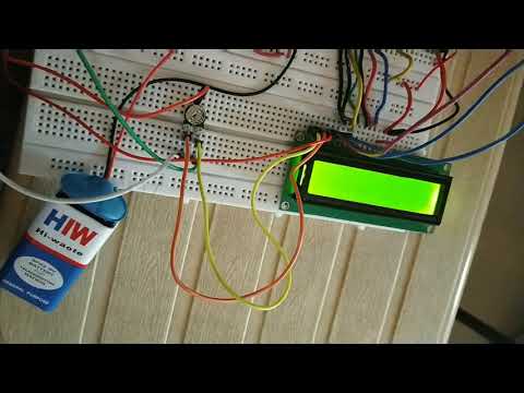 Interfacing 16x2 LCD with 8051 on breadboard| HANU7