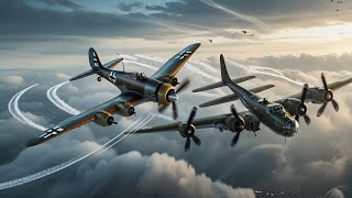 "When a BF-109 Sliced Through a B-17 | WWII's Most Shocking Mid-Air Collision