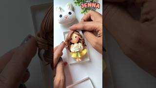How to make a cute yellow doll #shortvideo #diy #jennahandcrafts