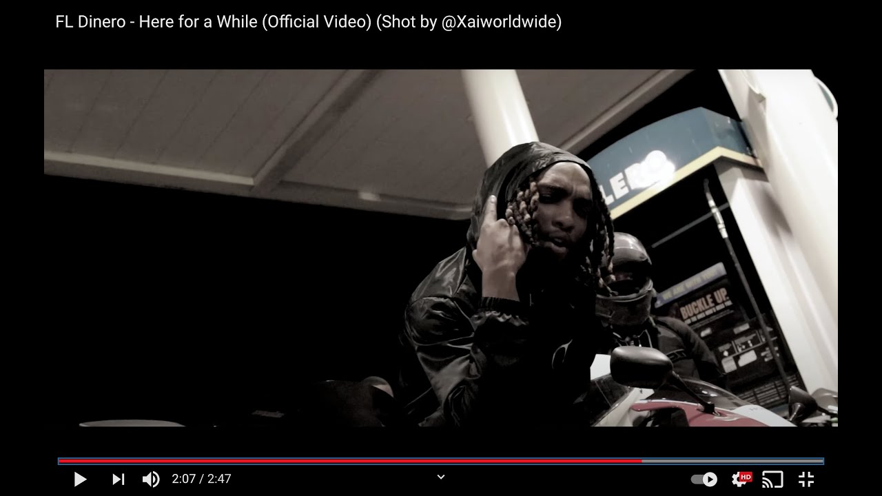 FL Dinero - Here for a While (Official Video) (Shot by @Xaiworldwide)
