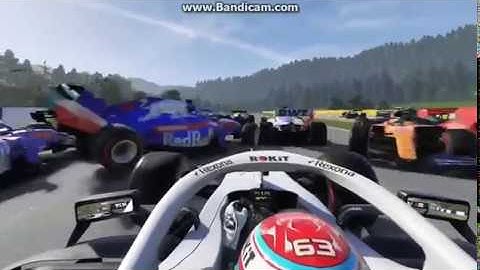 F1 2019 CRASH COMPILATION #2