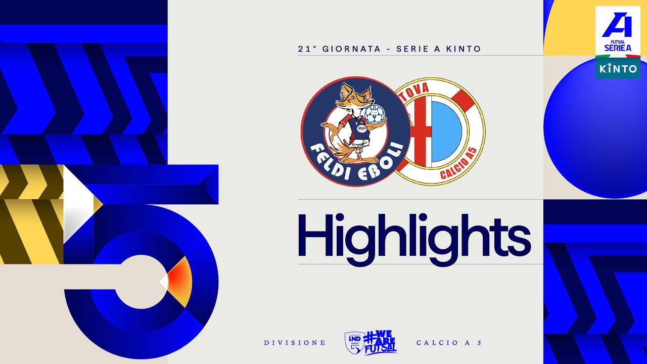 Feldi Eboli-Saviatesta Mantova 6-3 | Gol e highlights | 21ª giornata | Serie A KINTO 2025/2026