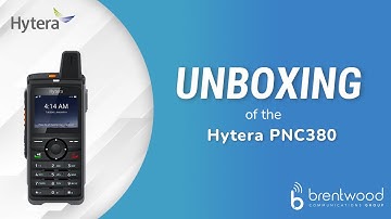 Hytera PNC380 Two Way Radio Unboxing
