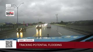 Tracking potential flooding