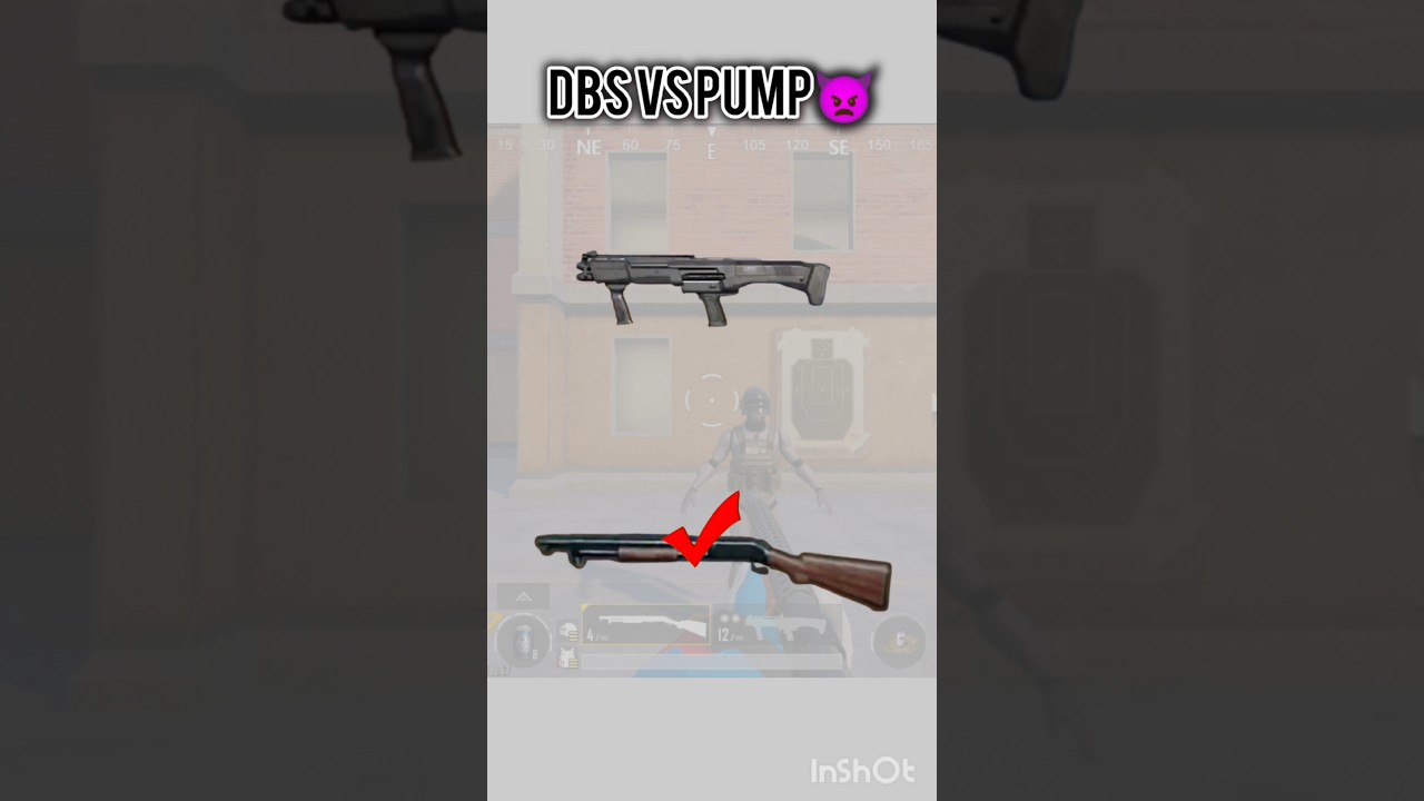dbs vs pump shotgun who is better in close range 