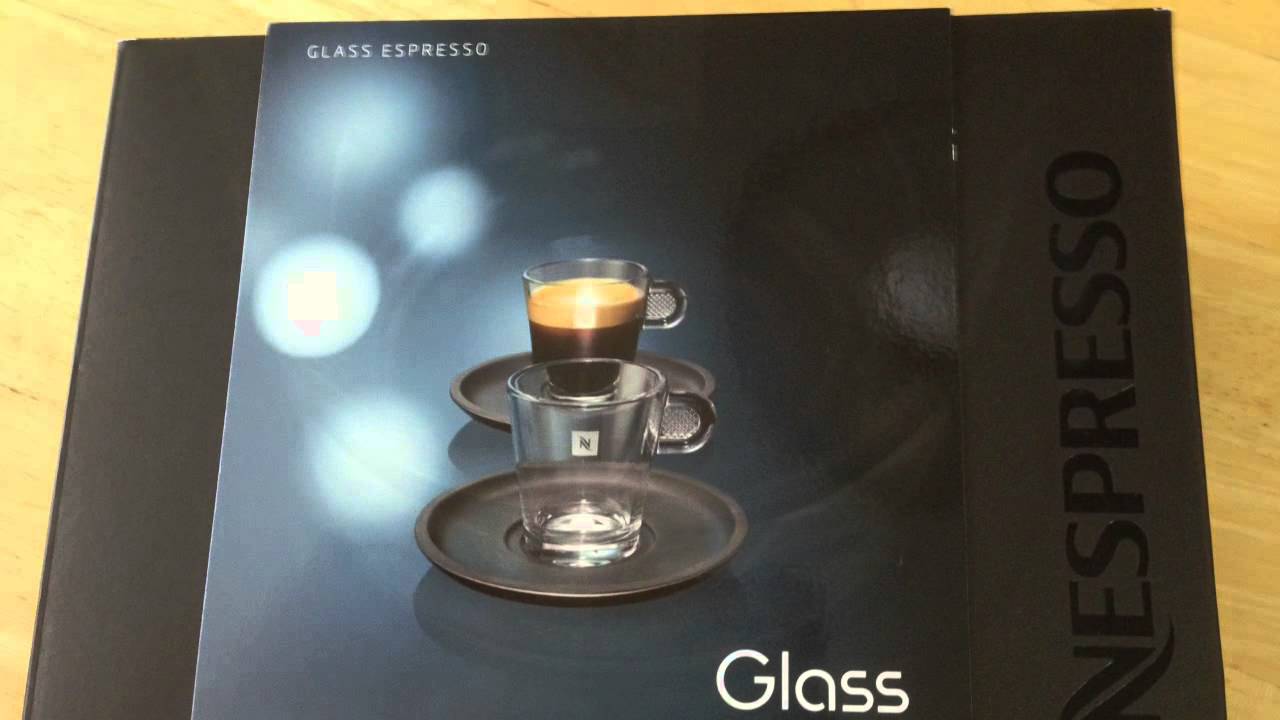 Nespresso Espresso Glass Collection YouTube