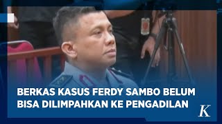 Belum Lengkap, Berkas Perkara Ferdy Sambo Cs Dikembalikan