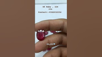 Gf Ruby 😍#love #newmusic #newsong #music #remix #bollywood #gemsnjewellery #diamondjewellery #ruby