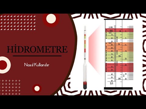 Video: Hidrometr spirti ölçürmü?