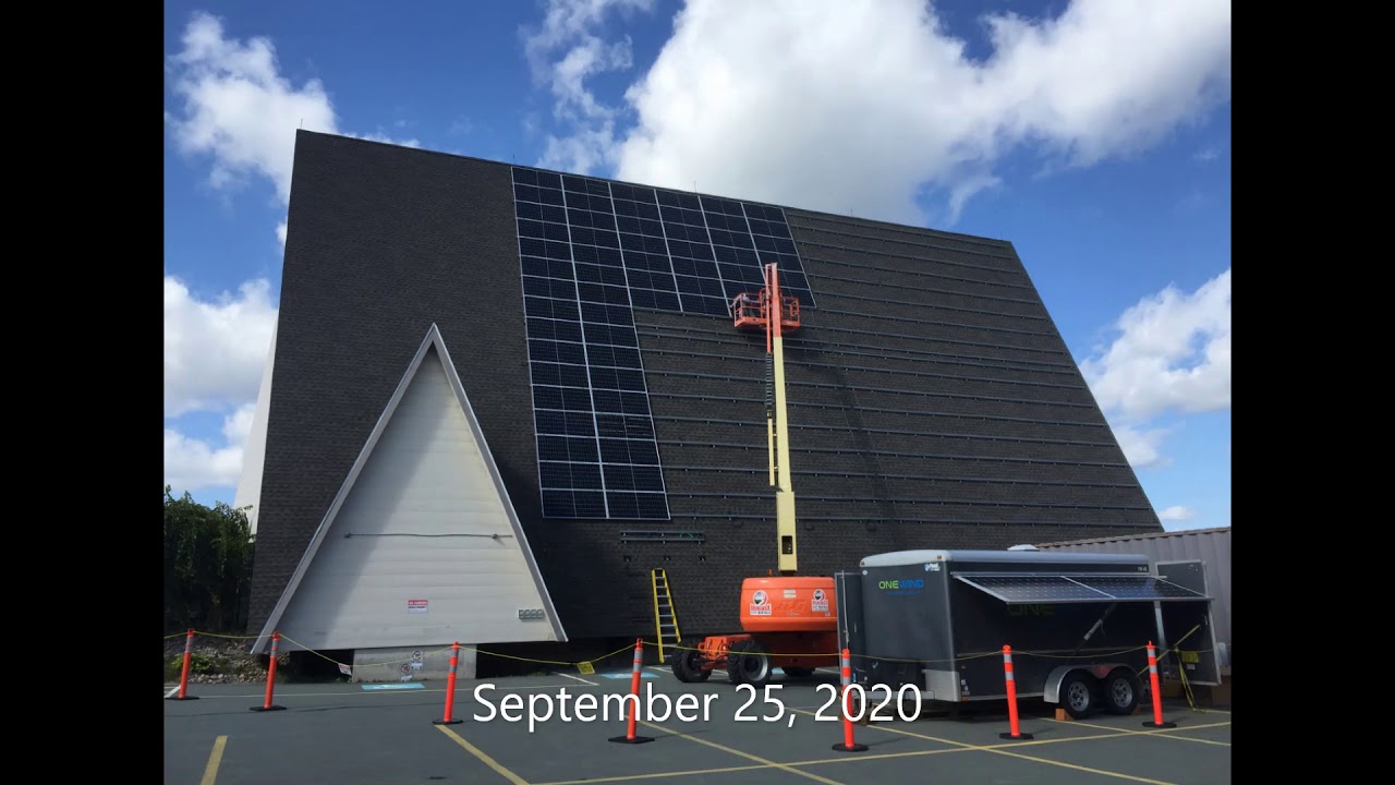 Rockingham United Church Solar Panel Installation 2020 YouTube