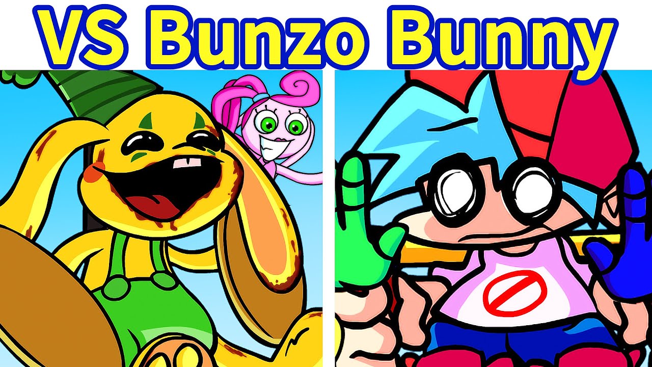 FNF: Poppy Funktime Vs. Bunzo Bunny - Play Online on Snokido