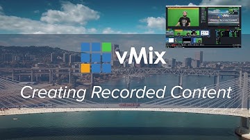 Creating Recorded Content- No more post-production or editing!