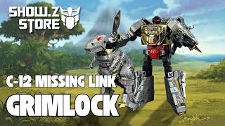 Takara Tomy Missing Link Grimlock Review! Official G1 Nostalgia Upgrade