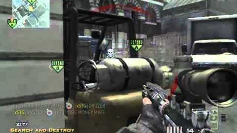 MW3 - Throwing Knife Car Bomb Kill