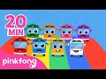 Ônibus Coloridos e mais músicas infantis | +Compilação | Pinkfong Canções para crianças