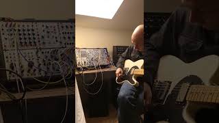Electric guitar and Buchla TTA jam