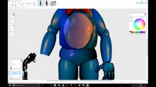 [FNAF | Speed Edit] Making Ignited Toy Bonnie!
