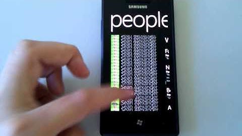 Windows Phone 7 contact duplication bug