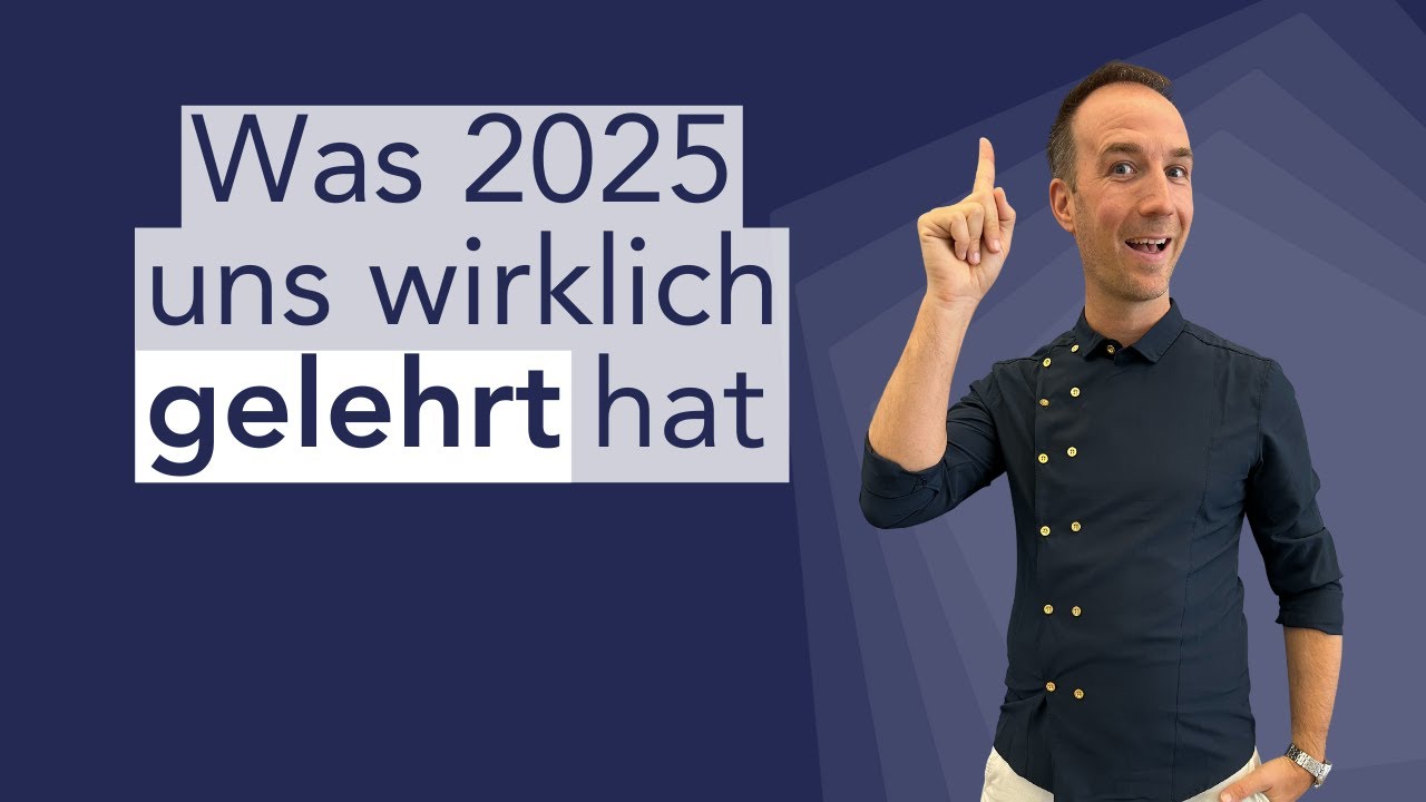 Meine 5 größten Learnings in 2025