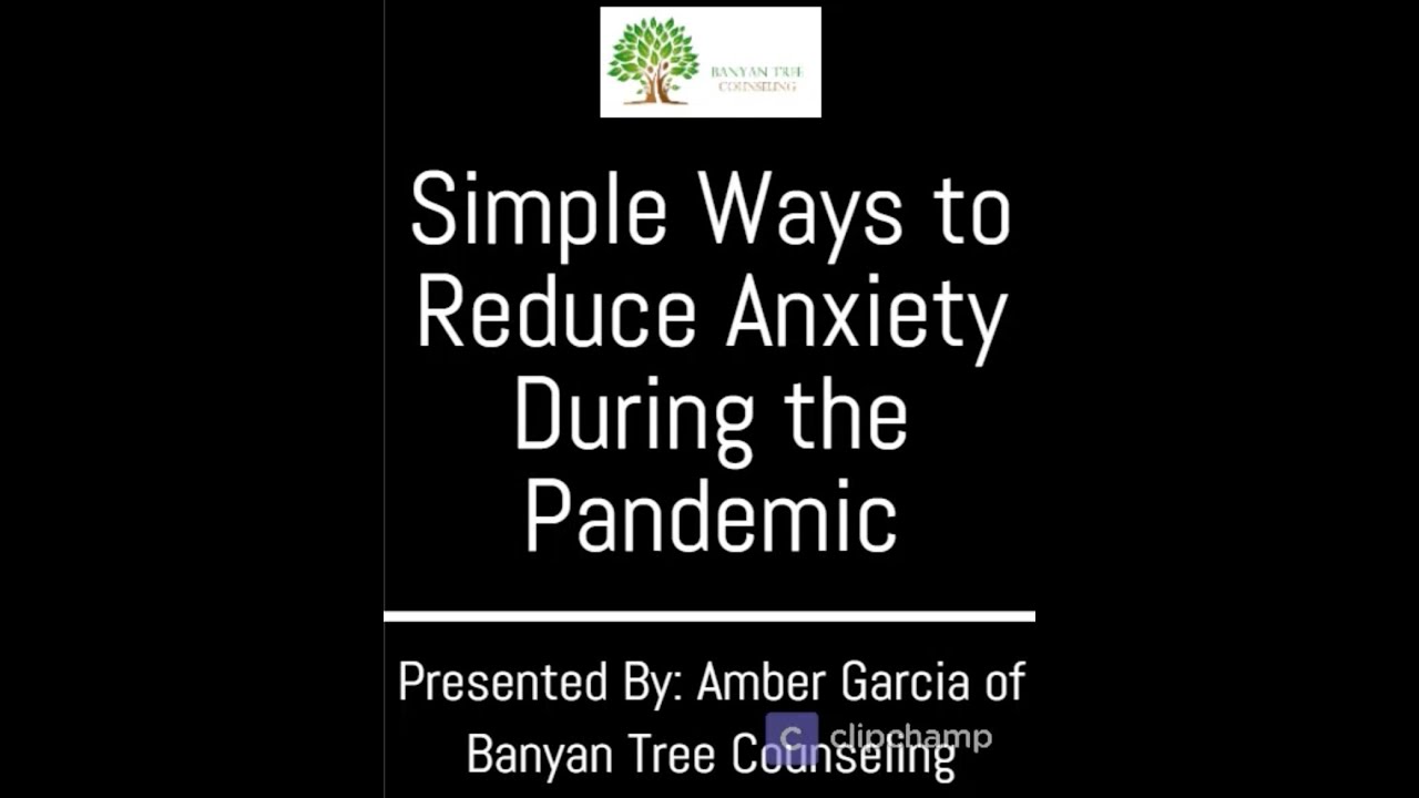 Simple Ways to Manage Anxiety During the Pandemic - YouTube