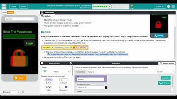Code.org Event-Driven Programming Lesson 8 #8