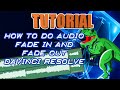 Davinci Resolve Audio Fade In Fade Out #davinciresolve #davinciresolvetutorials #howto #content