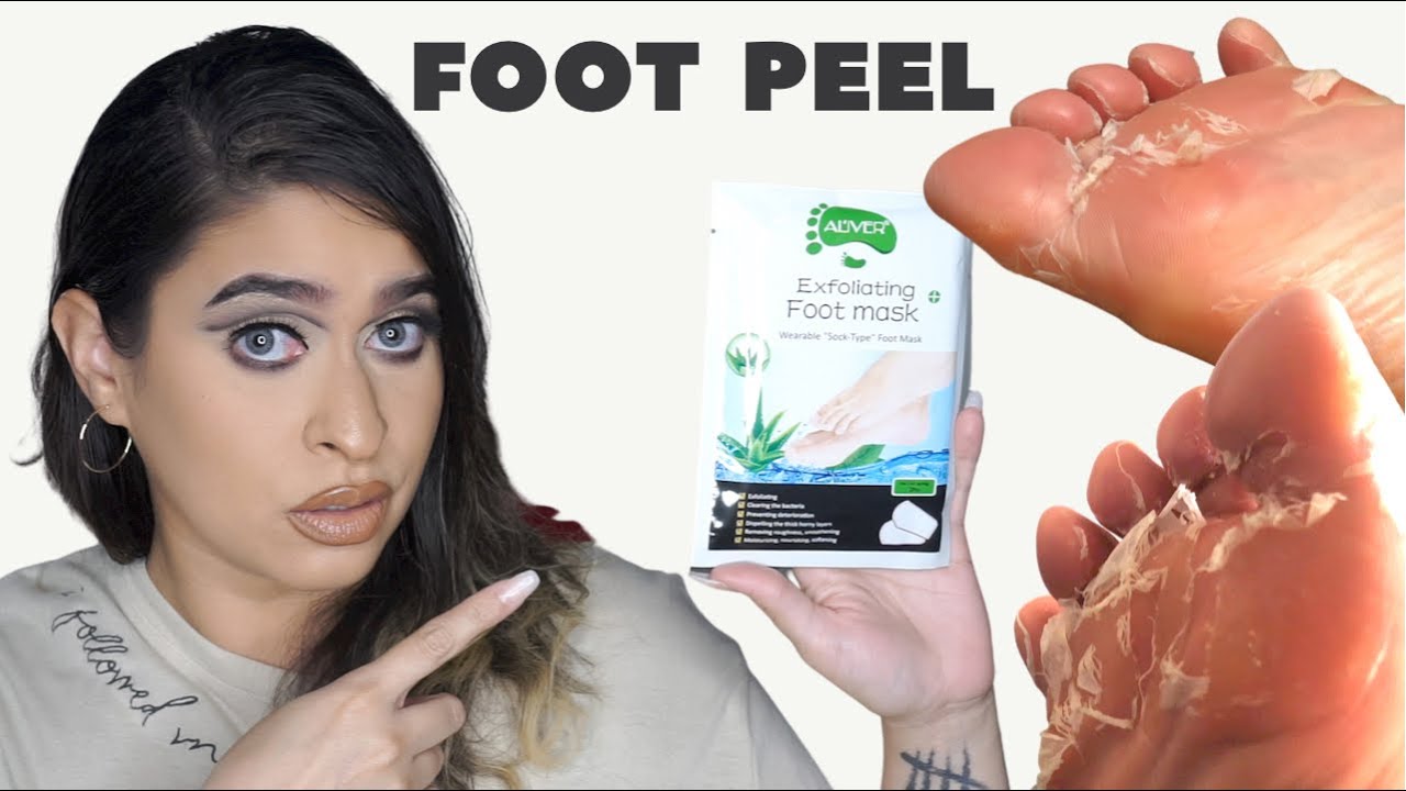 My Feet Never Stopped Itching!! Amazon Foot Peel Mask Review GlamMas
