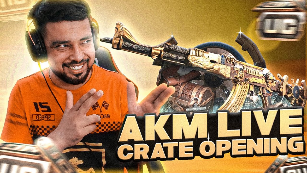 PLAYING WITH NEW AKM SKIN - PUBG MOBILE - FM RADIO GAMING