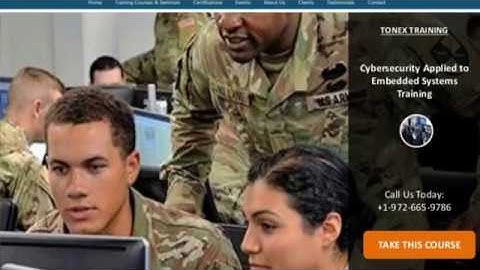 Cybersecurity Applied to Embedded Systems Training 2019 ‐ Tonex.Com