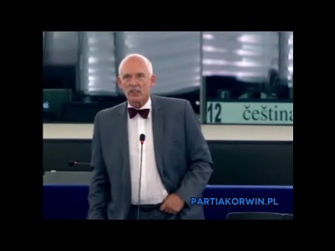 [ENG] Różnorodność czy ujednolicenie? - Janusz Korwin-Mikke na sesji plenarnej 07.07.2015