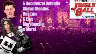 Jingle Ball 2018 Shawn Mendez, Dua Lipa, 5 Seconds Of Summer, G Eazy & More