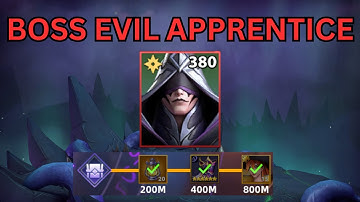 IMR Infinite Magicraid: Demon Conquest Boss Evil Apprentice Guide