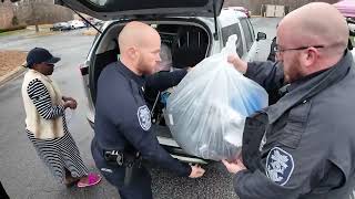 Gastonia Police help with Angel Tree deliveries
