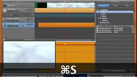 Composing for film with GarageBand - stage 6