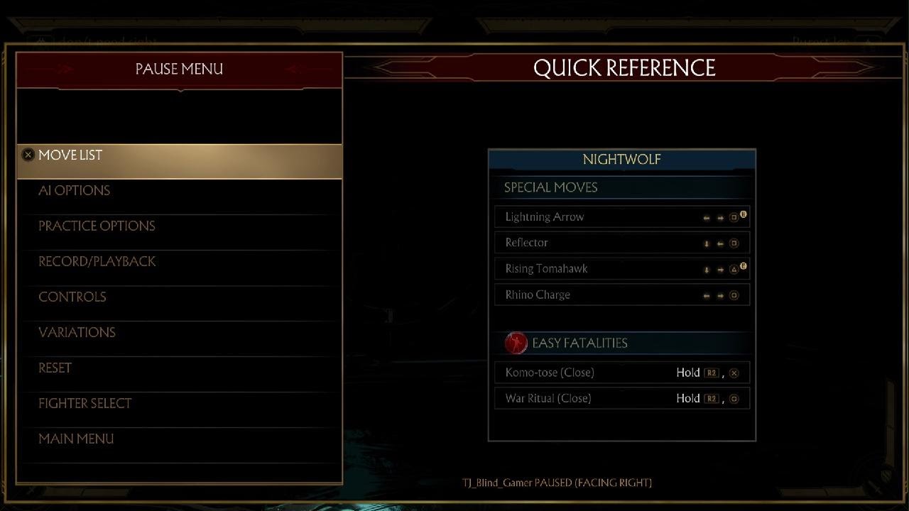 the best nightwolf variation in mk11 ultimate YouTube