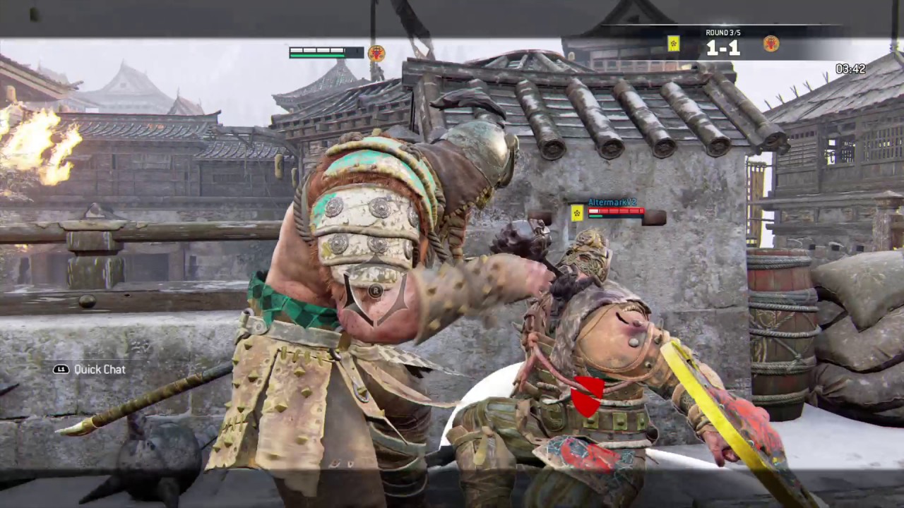 FOR HONOR | DIRTY VIKINGS - Raider vs Warlord Duel PS4 PRO