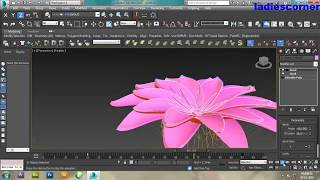 learn how to flower blossem in 3ds max screenshot 4