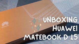 Huawei Matebook D15 2021 I3 Unboxing Paulhan
