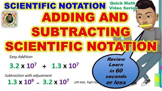SN5 Adding and Subtracting Scientific Notation