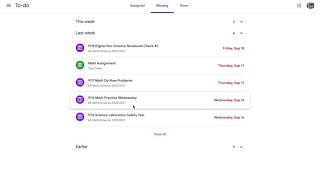 How to check if your student has unfinished work in Google Classroom